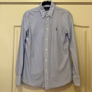 Ralph Lauren Button Down Long Sleeve Polo